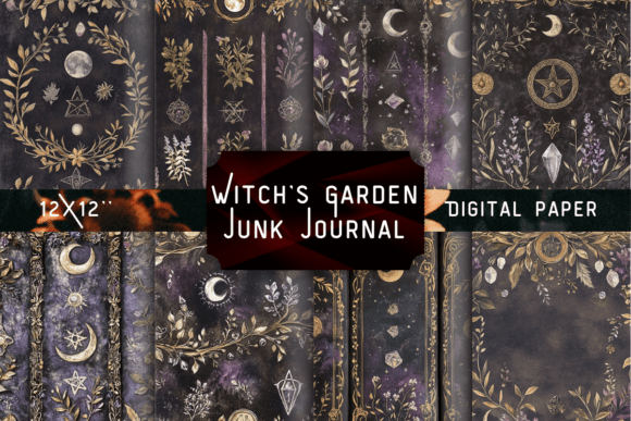Designing with the Witch's Garden Junk Journal