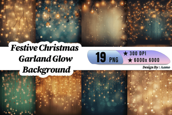 Festive Christmas Garland Glow: A Visual Guide