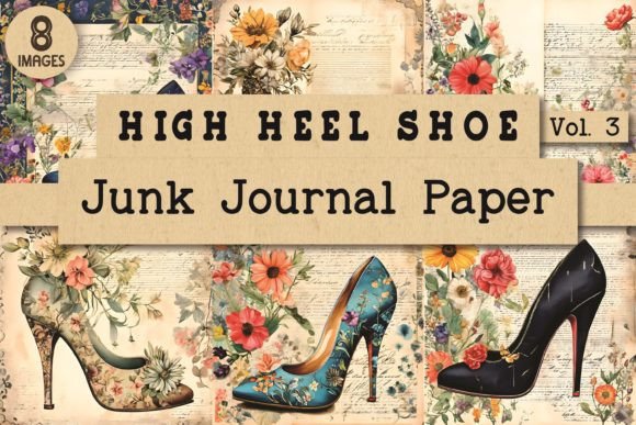 High Heel Junk Journal Paper Vol. 3: A Creative's Guide